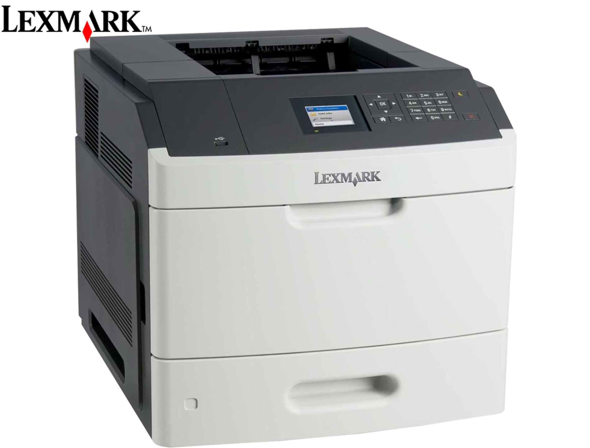 PRINTER LASER LEXMARK MS810DN NO DRUM NO TONER