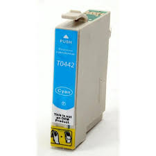 Ink cartridge Cyan replaces Epson C13T04424010, T0442