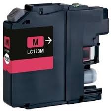 Ink cartridge Magenta replaces Brother LC123M XL
