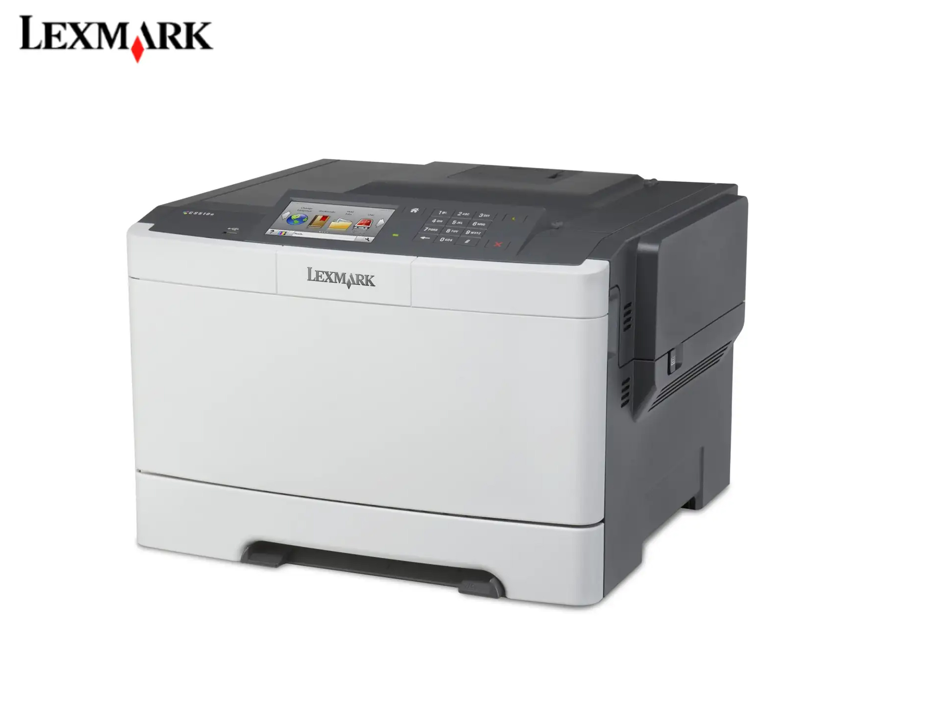 PRINTER LASER COLOR LEXMARK CS510DE NO TONERS GA-