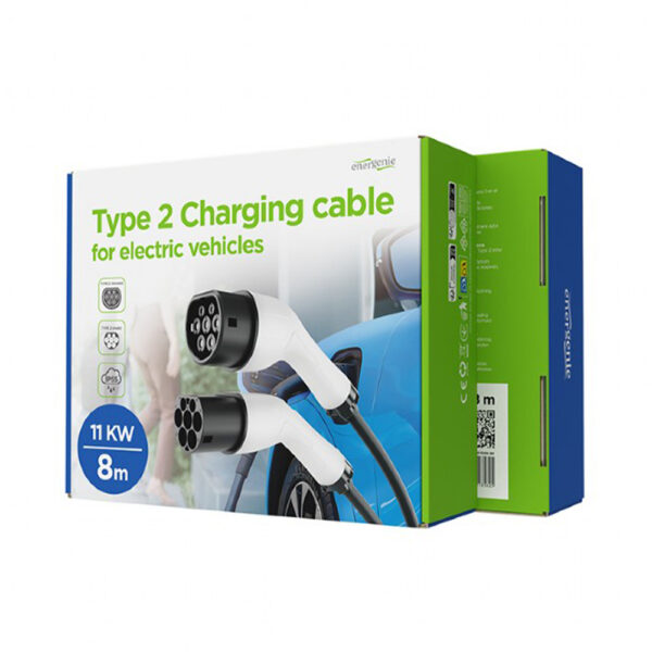 ENERGENIE CHARGING CABLE TYPE 2 16A 3-PHASE (11 KW) 8M