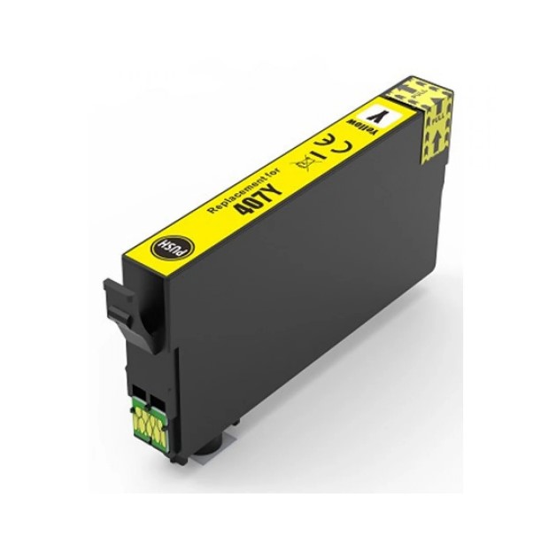 Ink cartridge Yellow replaces Epson C13T07U440, 407