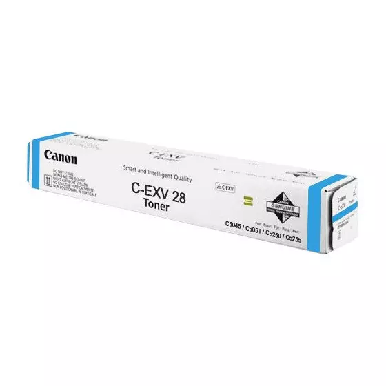 Toner cartridge Cyan replaces Canon 2793B002, CEXV28