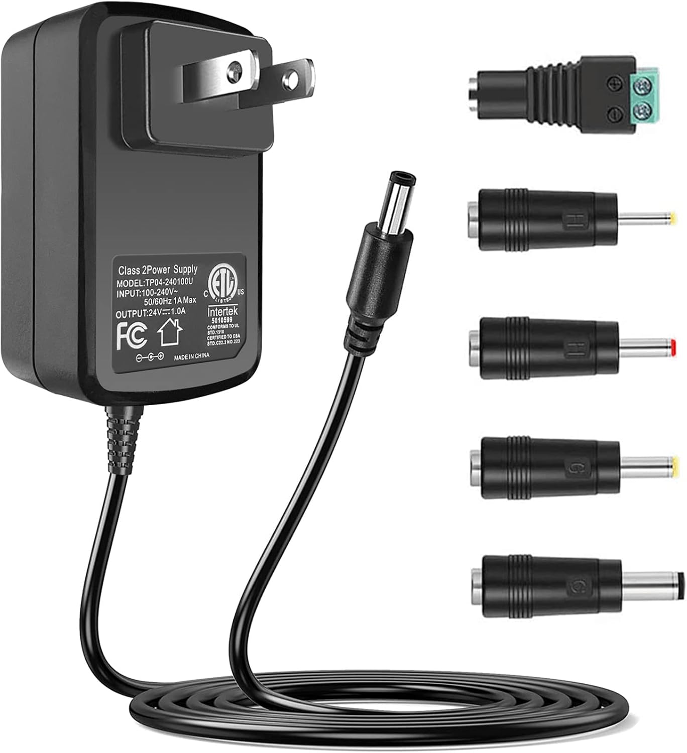AC ADAPTER UNIVERSAL 24V/1A (5.5*2.5)