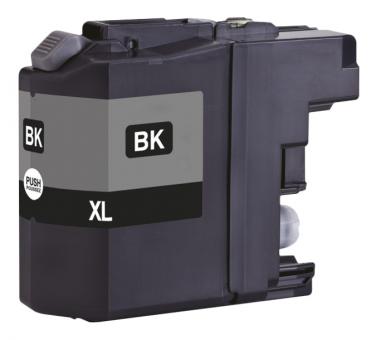 Ink cartridge Black replaces Brother LC123BK XL